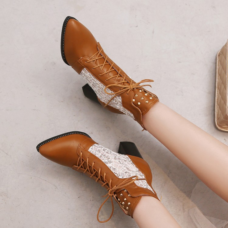 Willow - Victorian Elegance Mid-Calf Boots