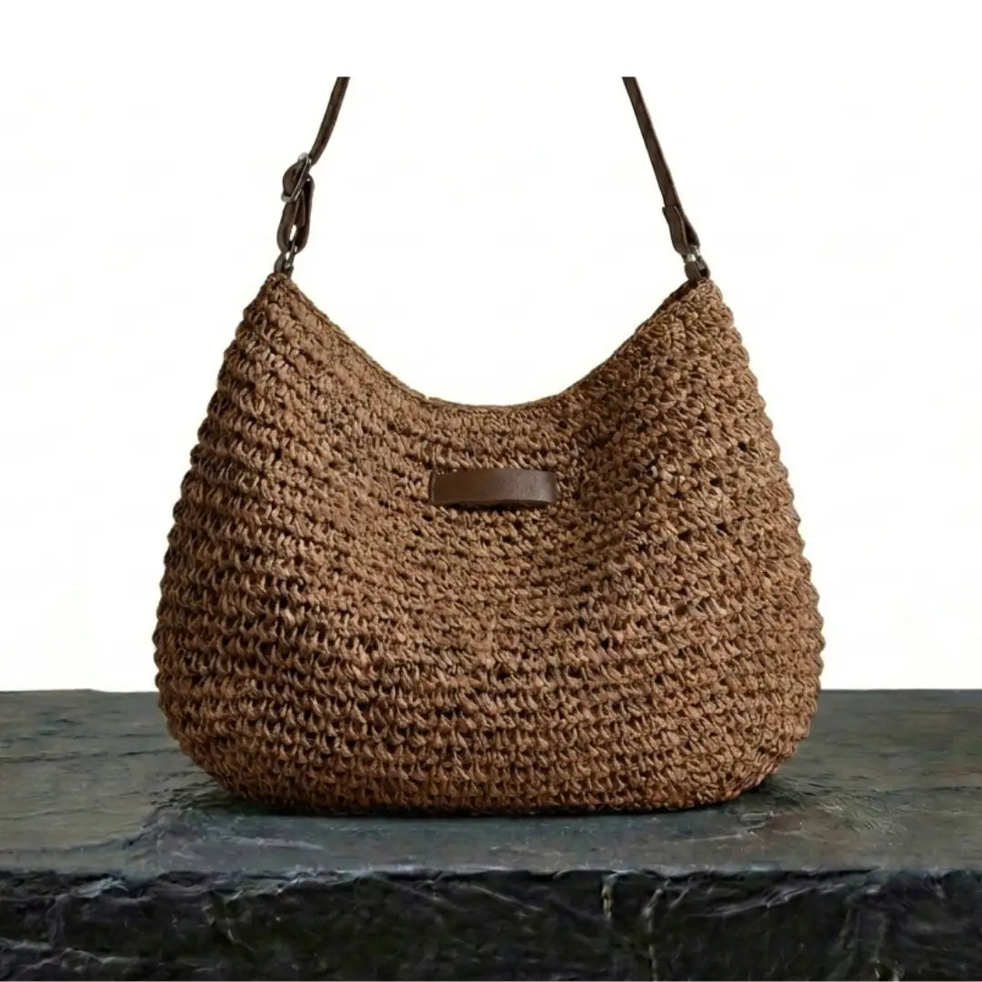Kim - Straw Crossbody Bag