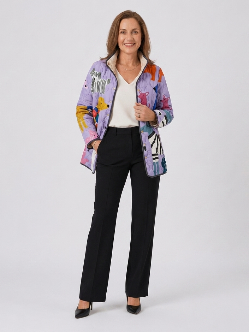 Waverly – Quilted Little Dog Jacket