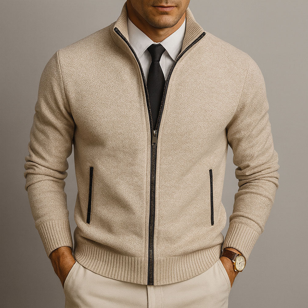 Ezekiel - Refined Merino Wool Cardigan