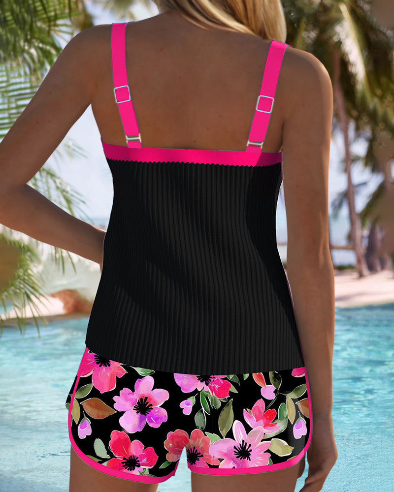Shaina - Elegant Two-Piece Tankini Set