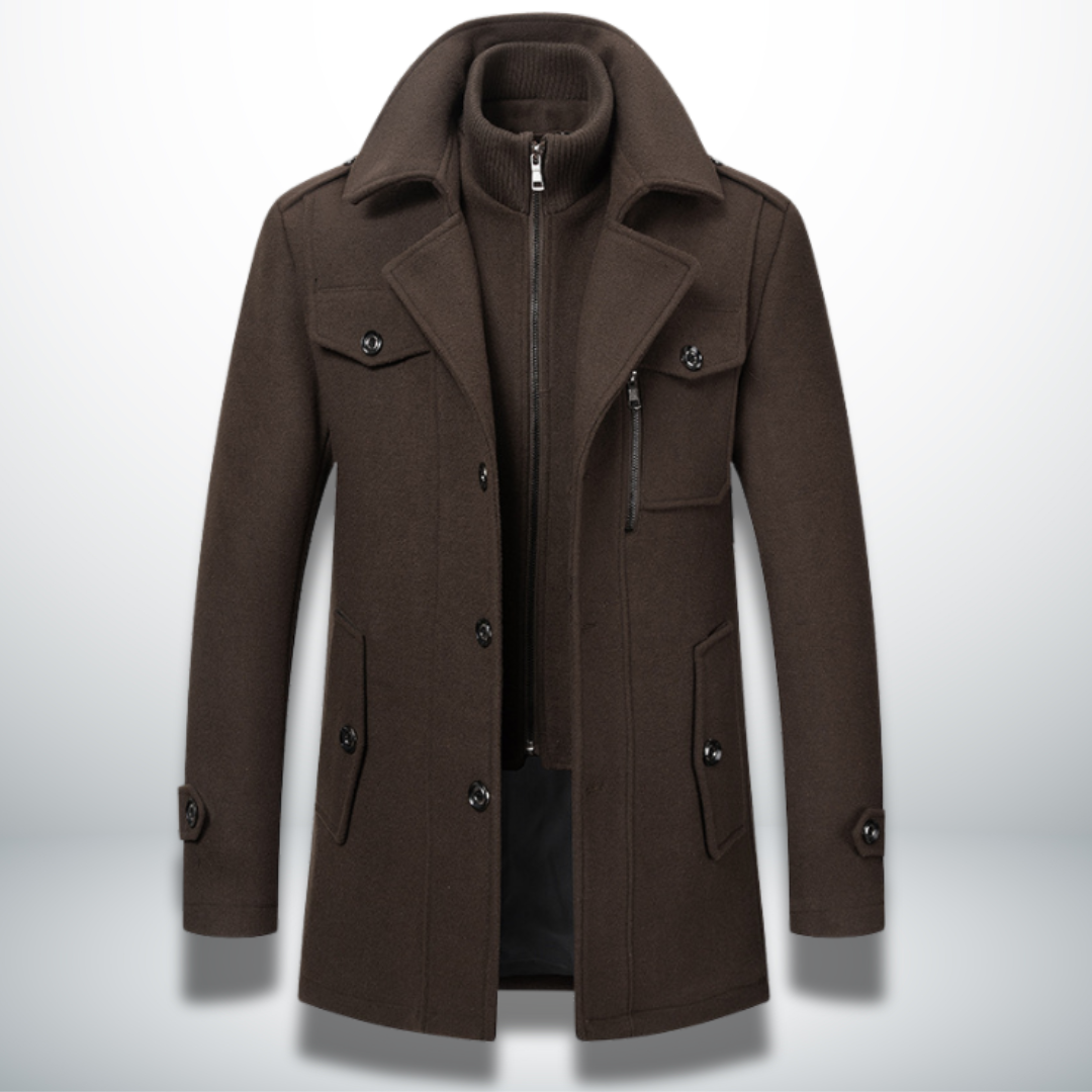 Marco – Warm and Elegant Winter Coat for Men