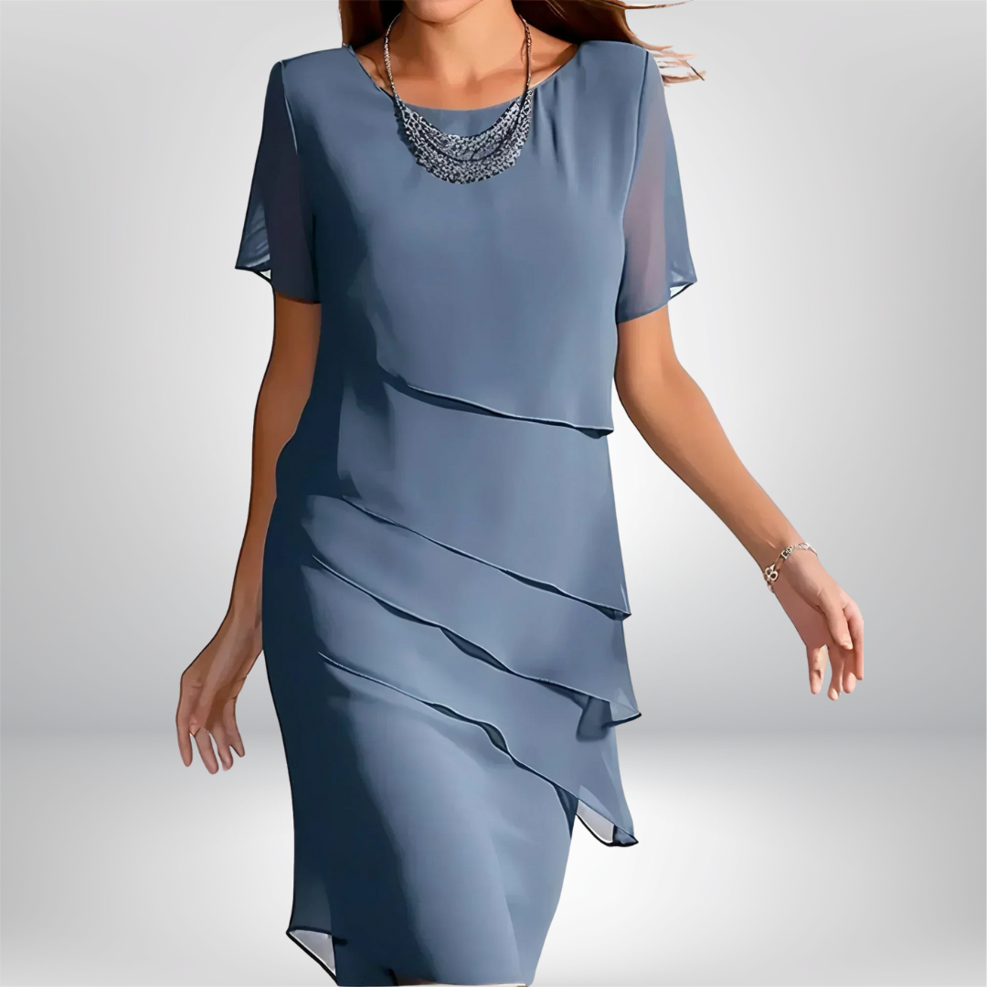Mildred – Timeless Layered Elegant Dress