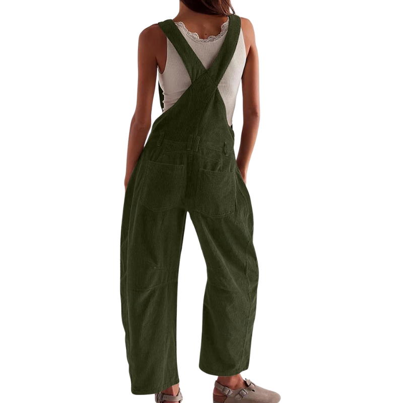 Airah – Wide Leg Overalls Jumpsuit