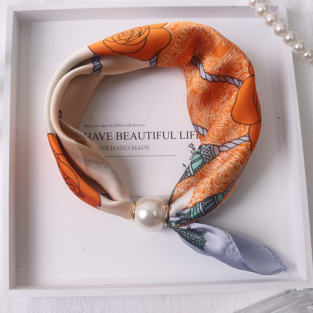 Alexandra - Elegant Satin Scarf