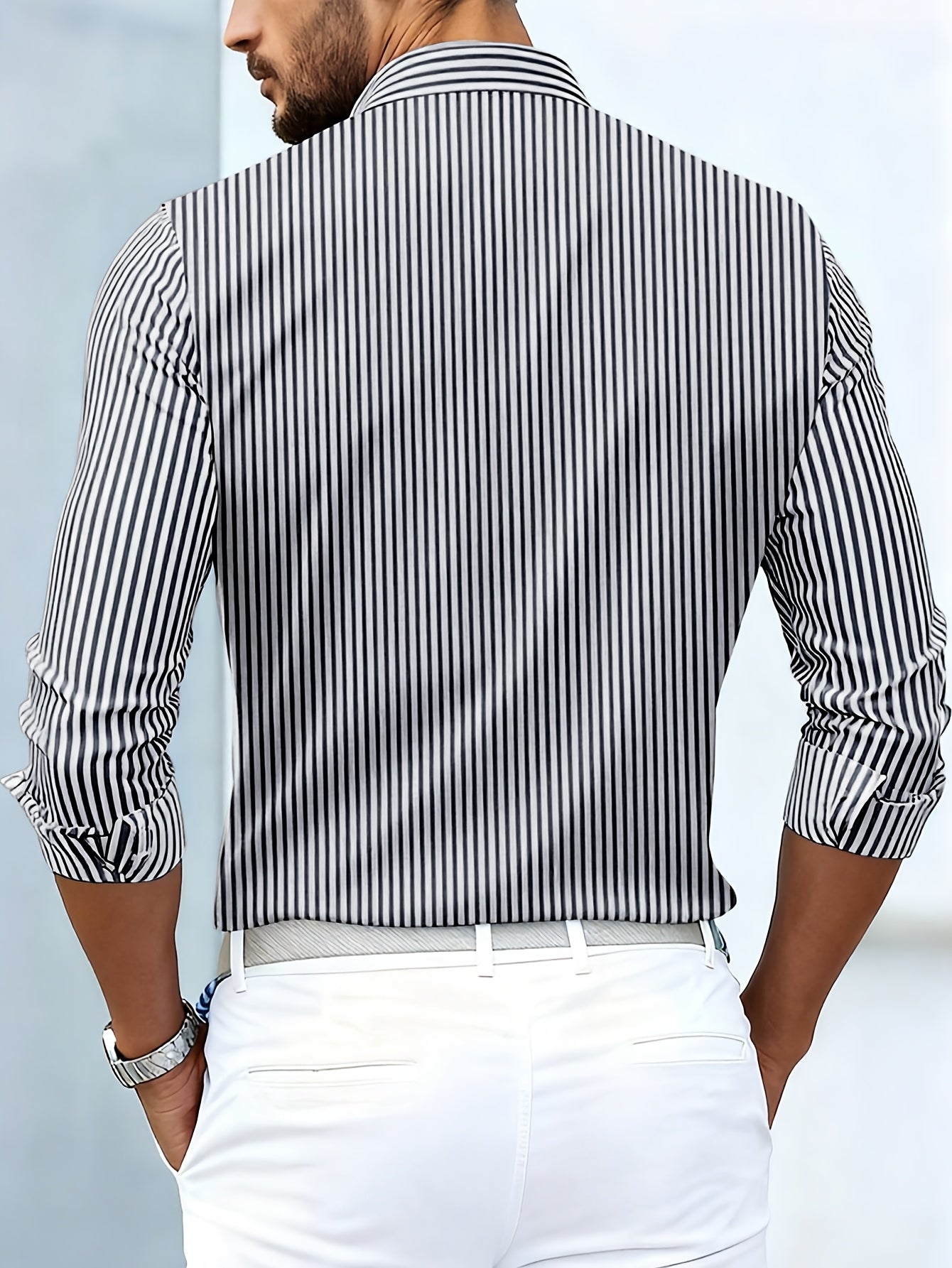 Timmy - Vintage Striped Long Sleeve Shirt