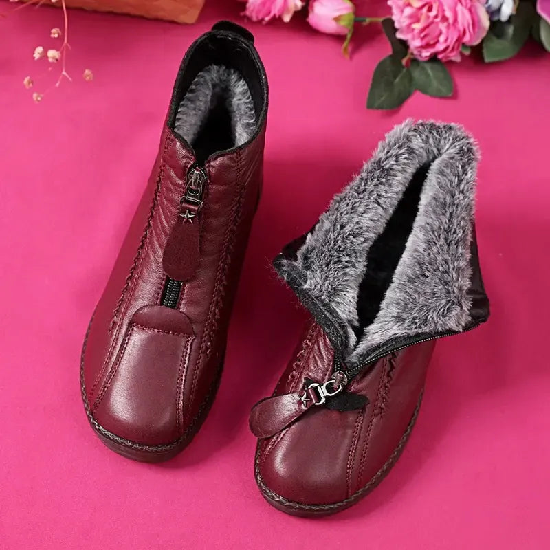 Simone - Soft Leather Winter Boots