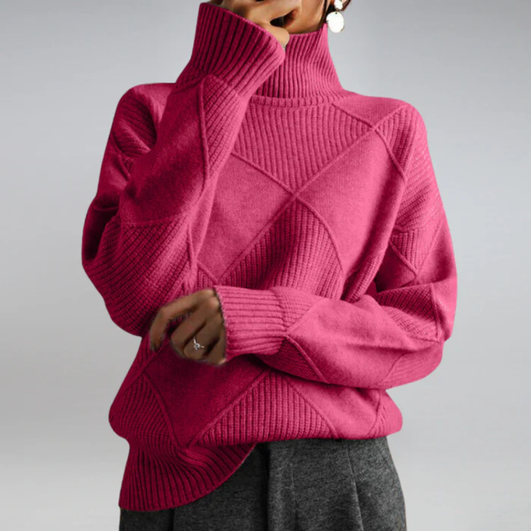 Leilani - Luxe Cashmere Turtleneck Sweater