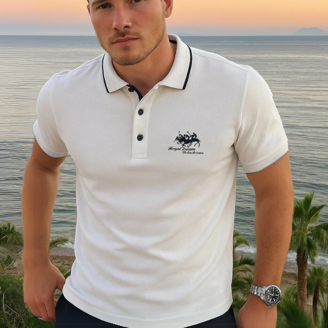 Gary – Breathable Luxury Cotton Polo