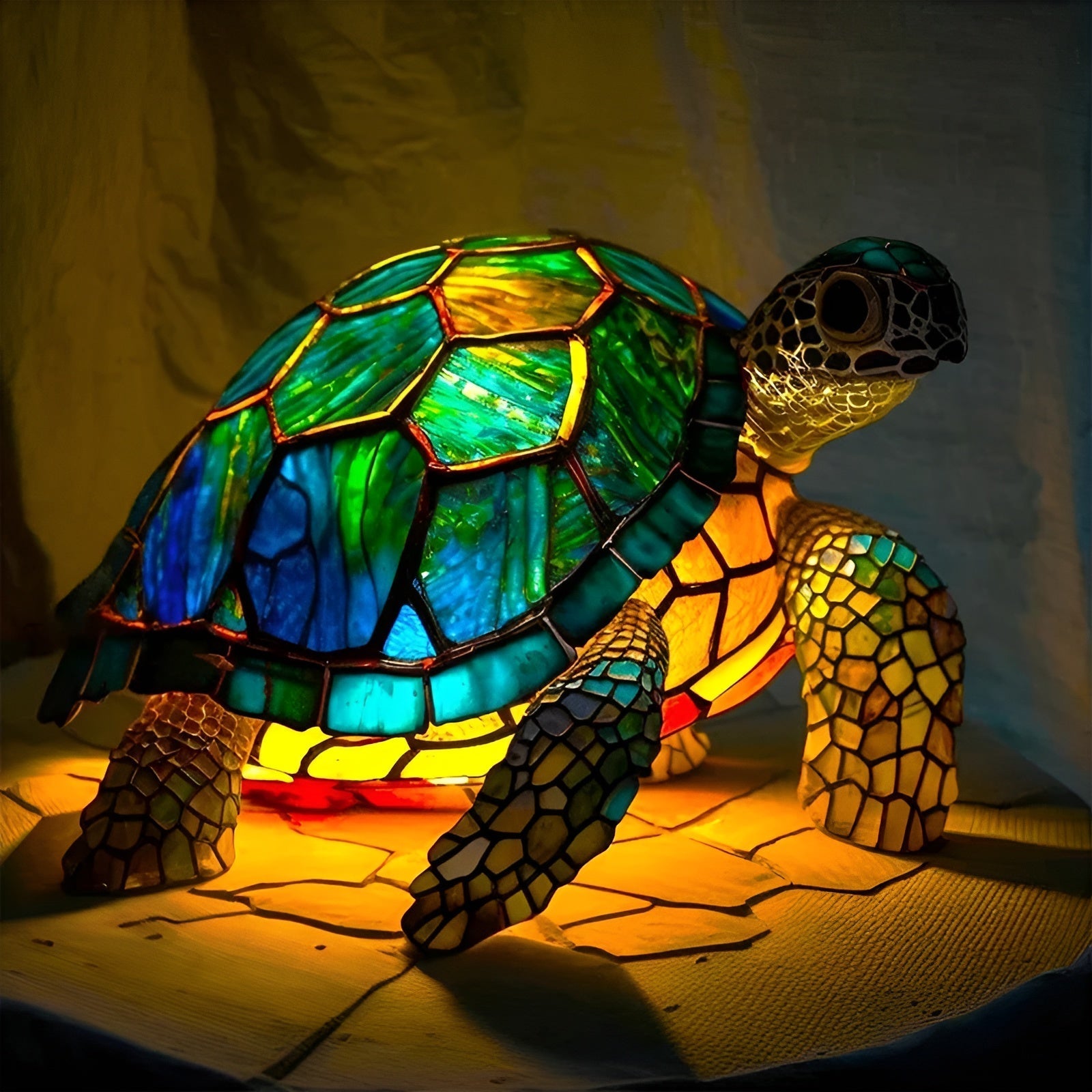 Nazie - Colored Turtle Lamp