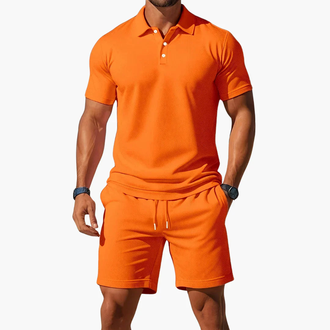 Robert - Lightweight Elegant Spring Polo Set