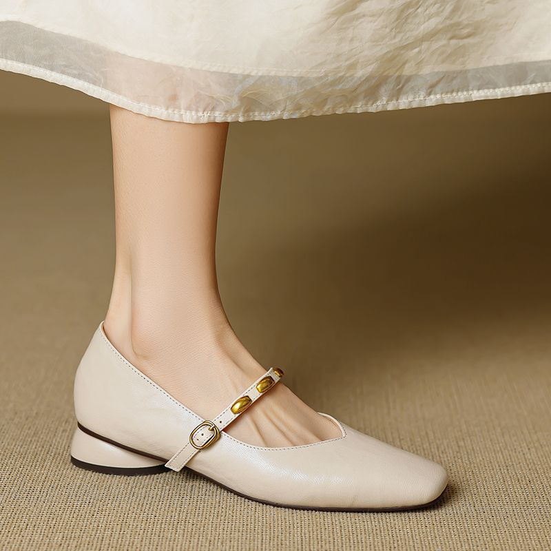 Aubrey - Genuine Leather Flats