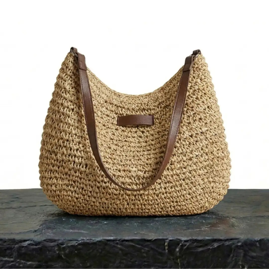 Kim - Straw Crossbody Bag