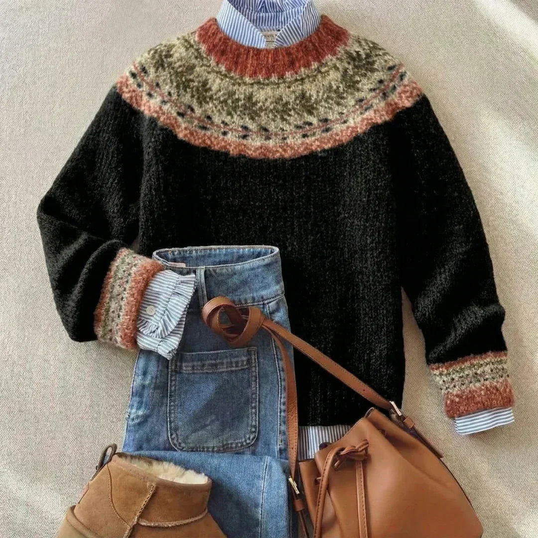 Holly - Chic Vintage Knit Sweater