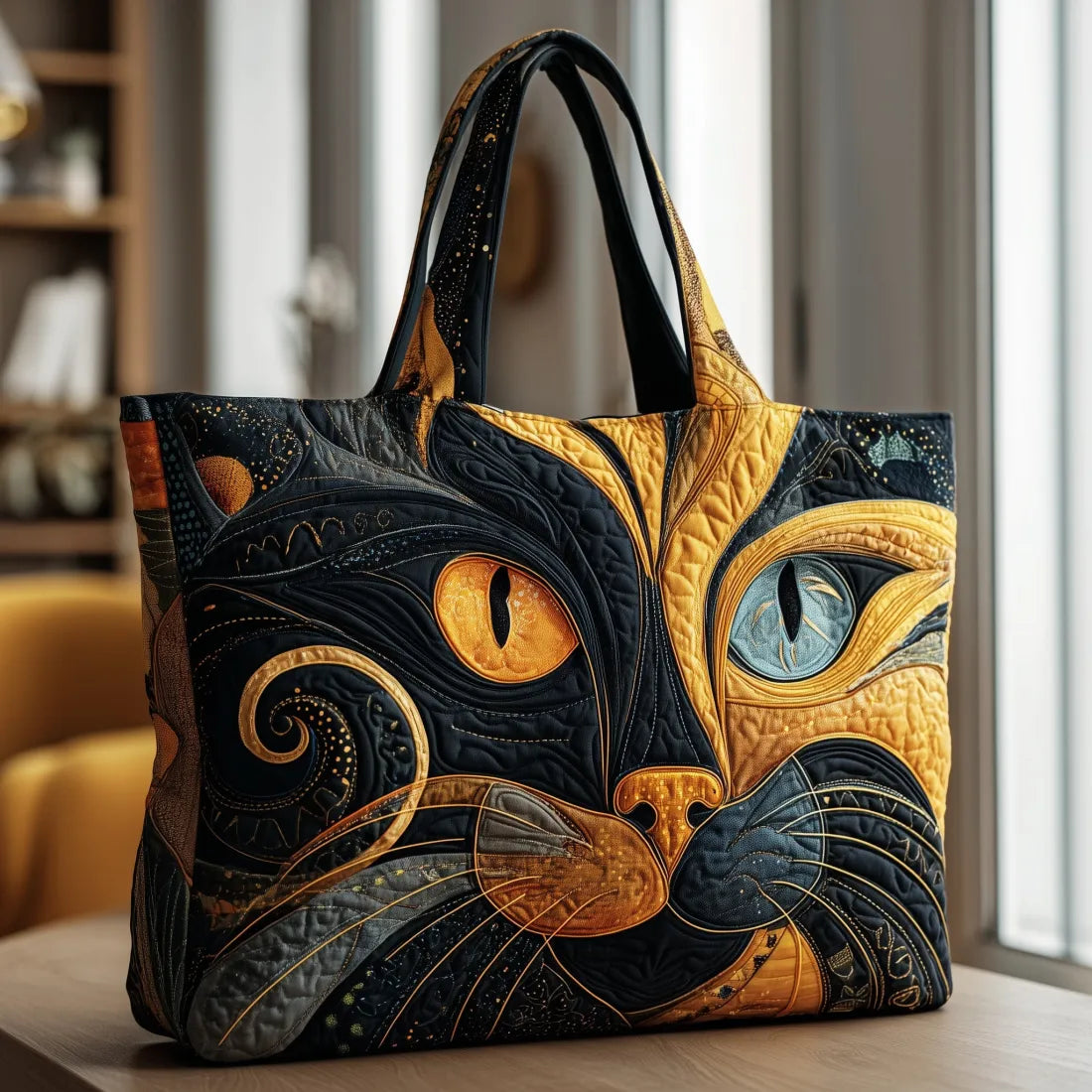 Mochi – Mystic Cat Handmade Tote Bag
