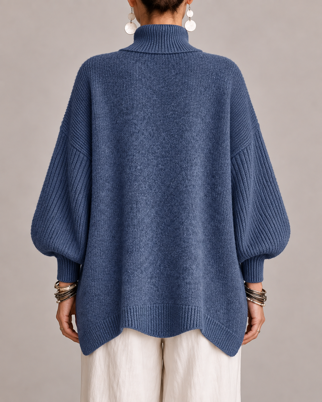 Lettie – Elegant Oversized Turtleneck Sweater