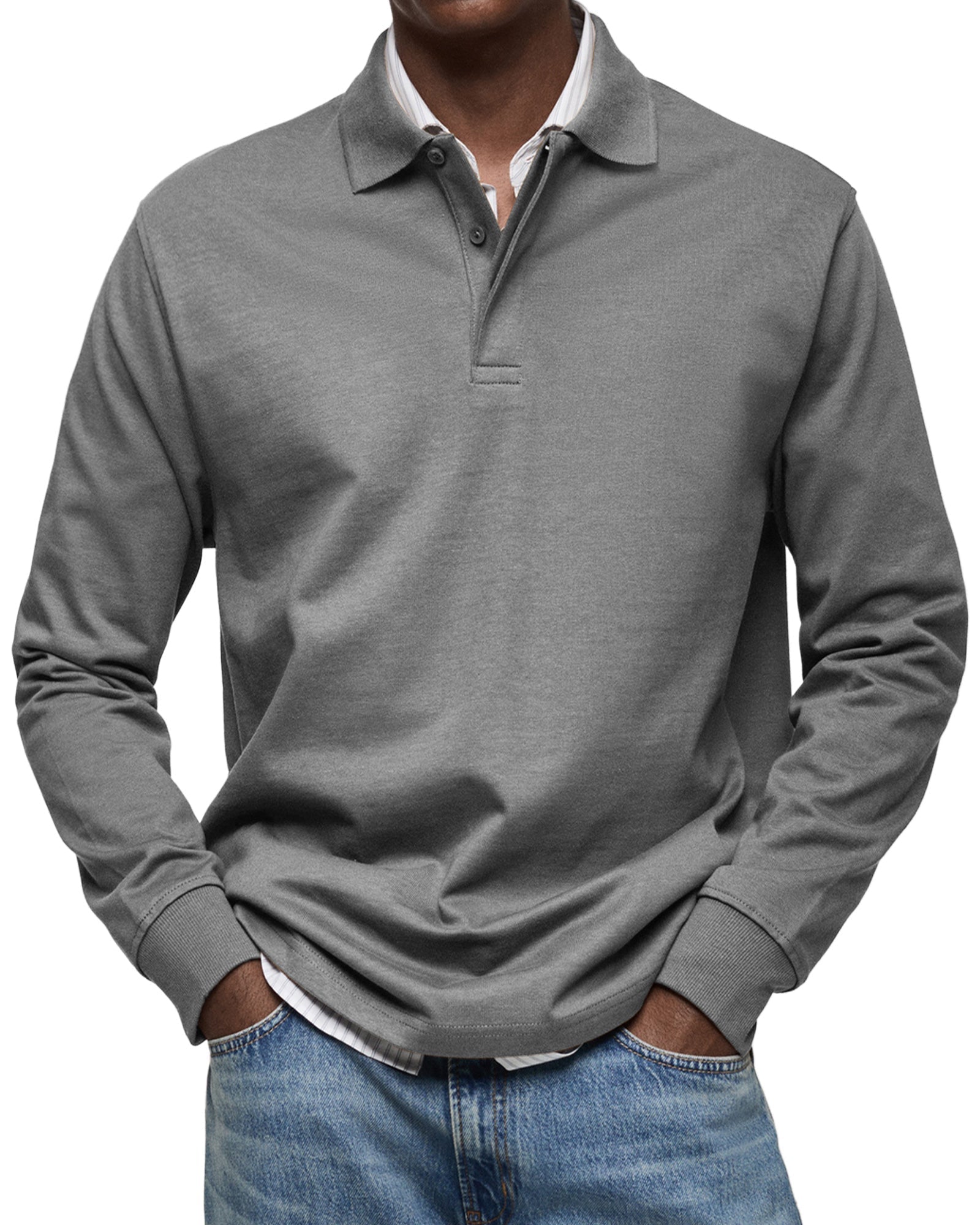 Renz – Long Sleeve Polo Shirt
