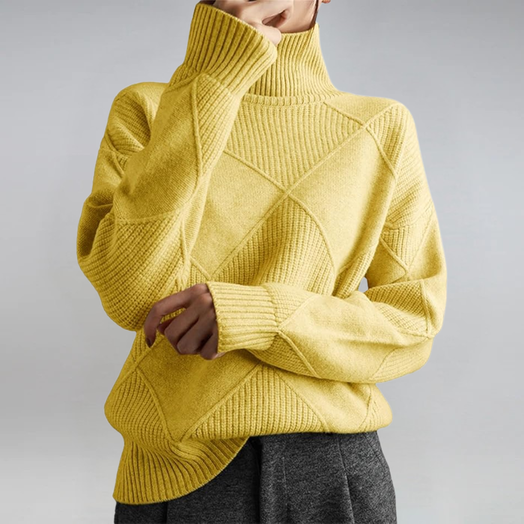 Leilani - Luxe Cashmere Turtleneck Sweater