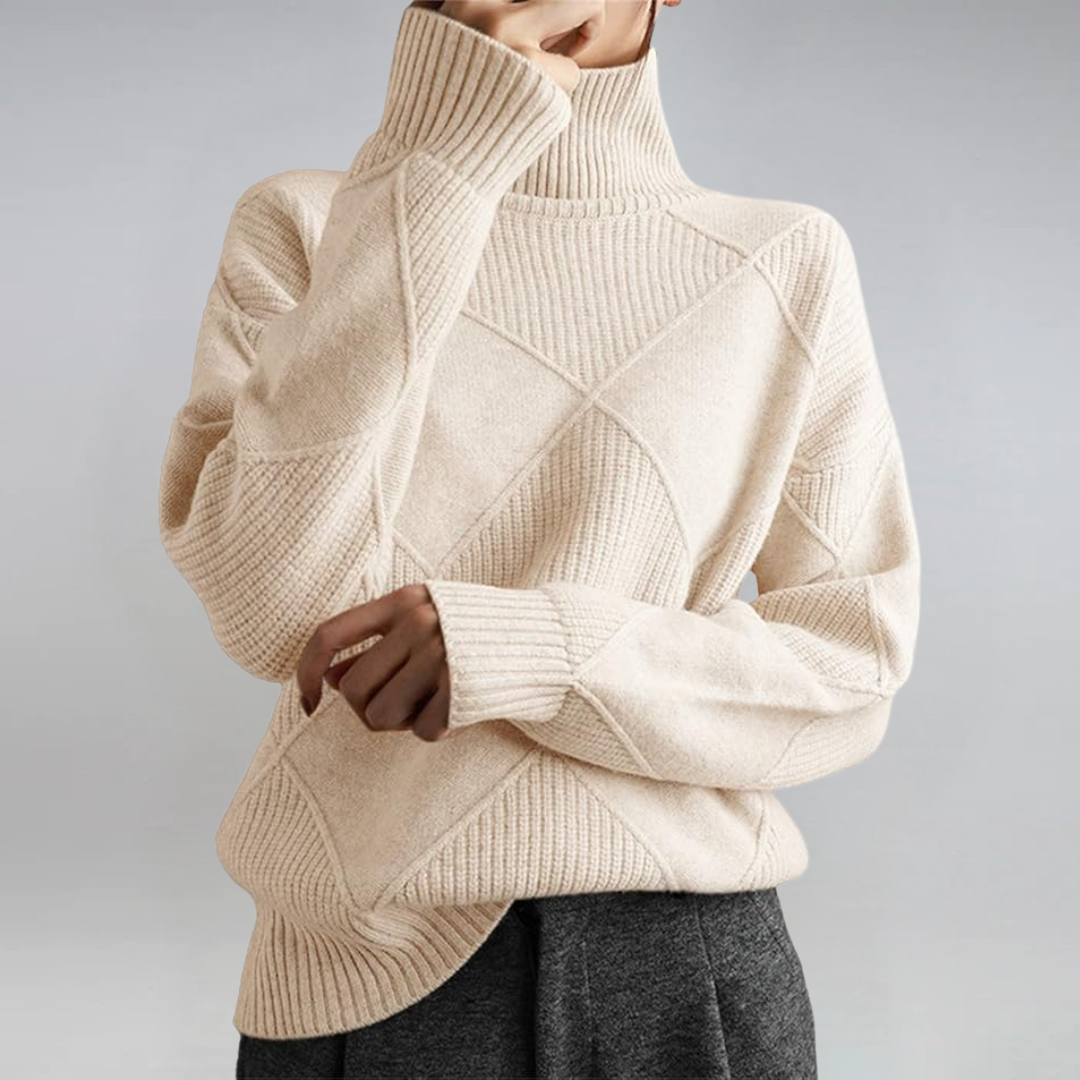 Leilani - Luxe Cashmere Turtleneck Sweater