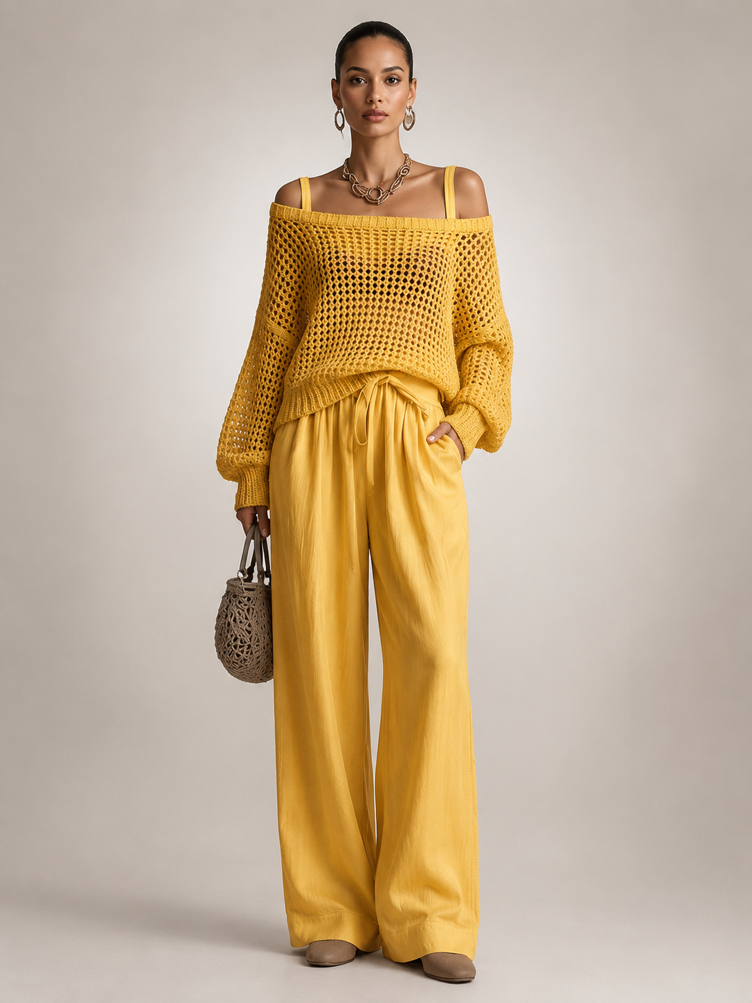 Janica - Off-Shoulder Two-Piece Set