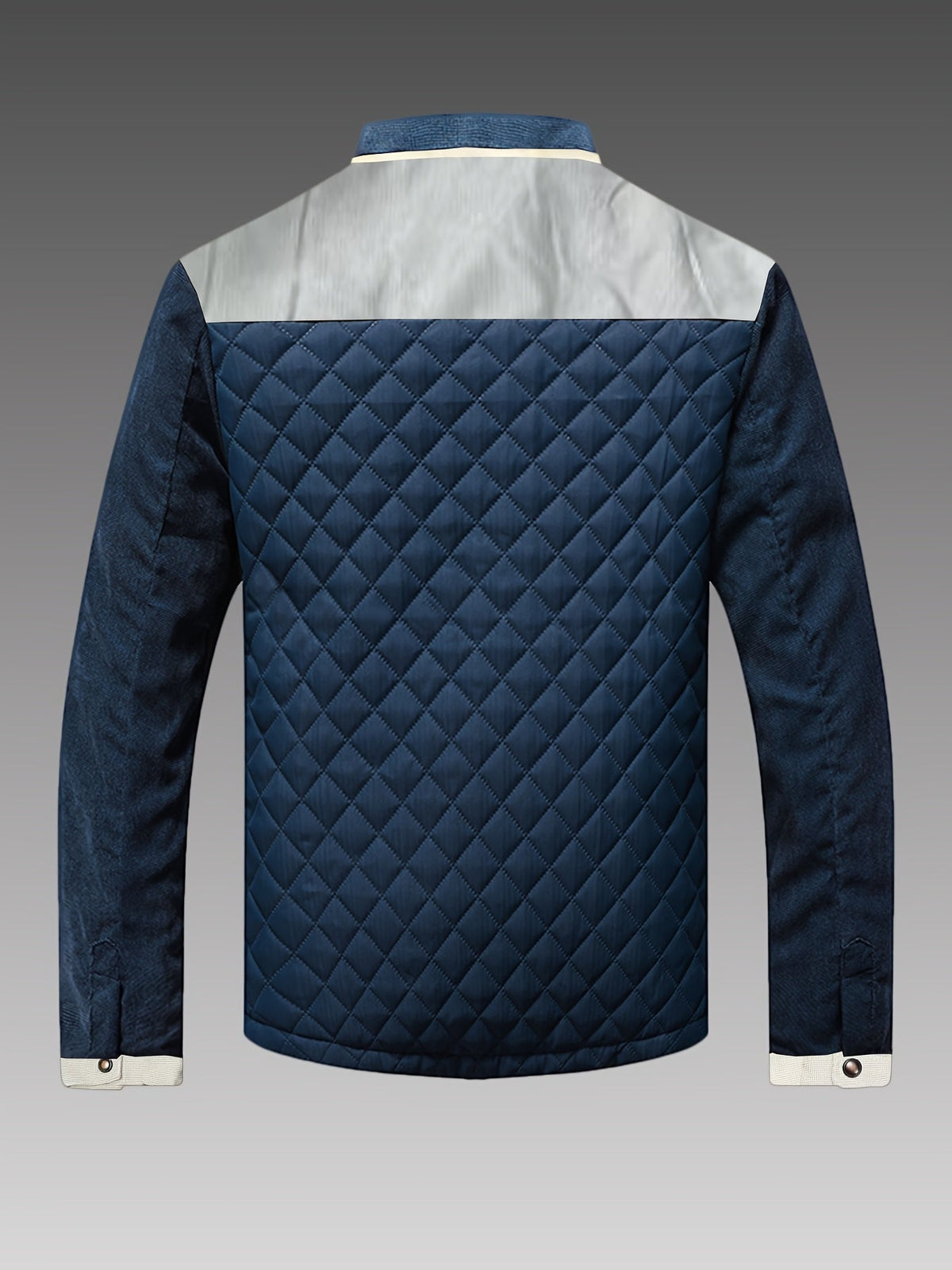 Wyatt - Quilted Stand Collar Jacket