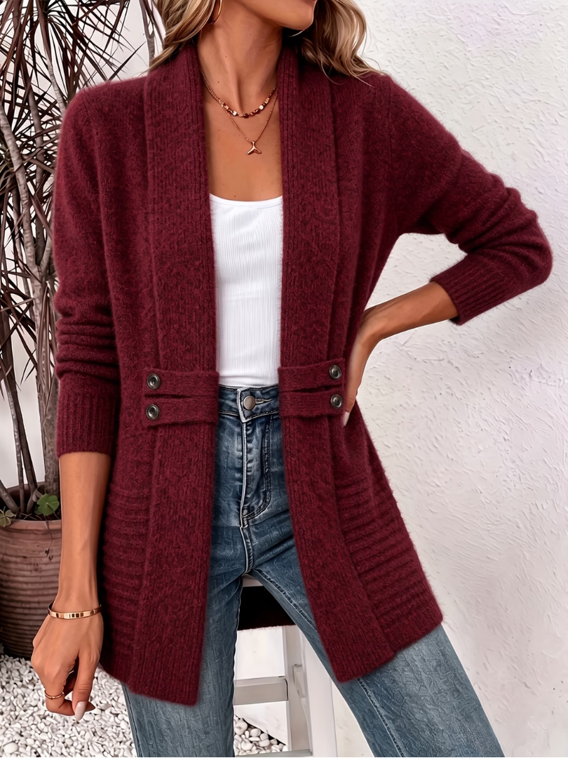 Caddie - Cozy Knitted Summer Cardigan