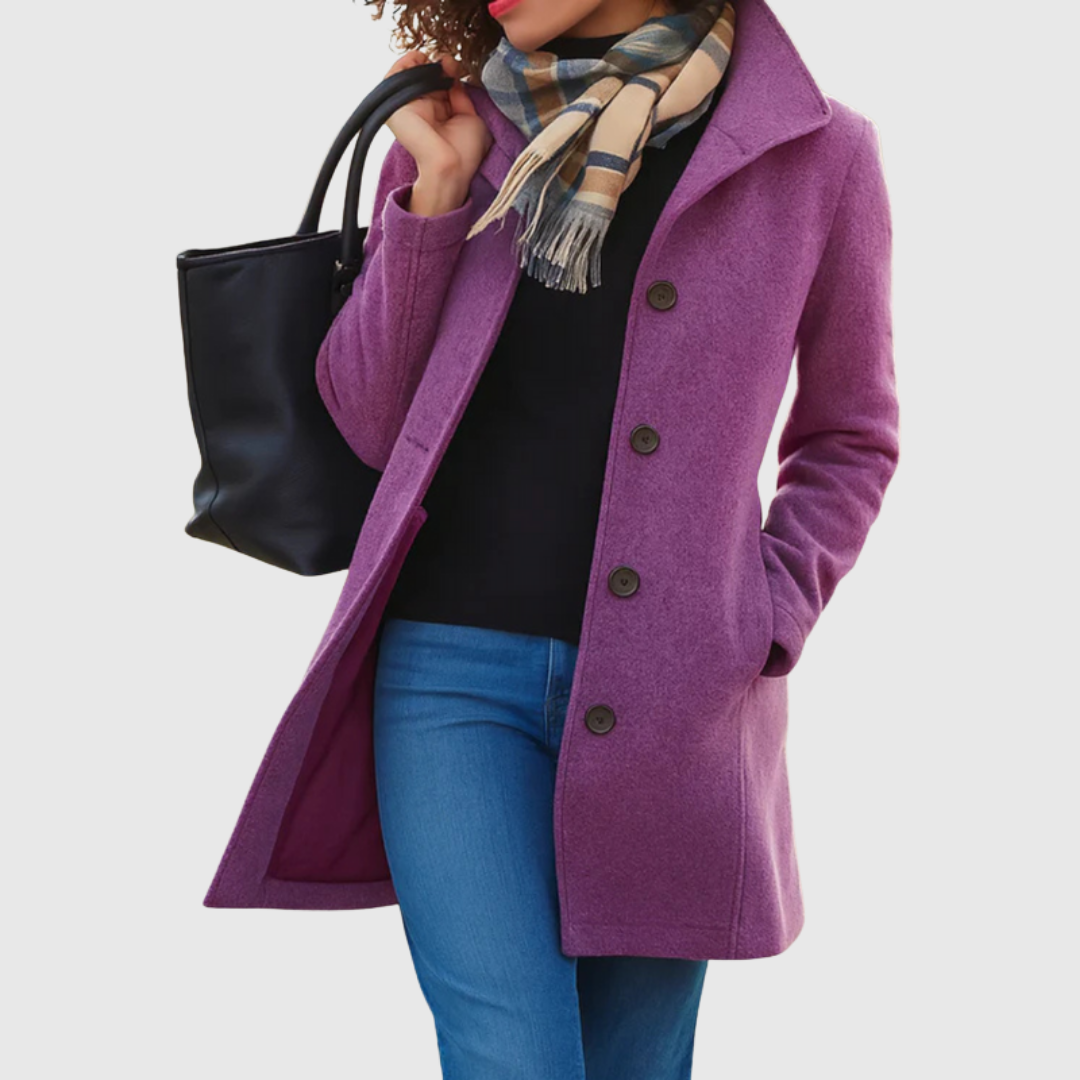Lyla - Classic Tailored Long Coat