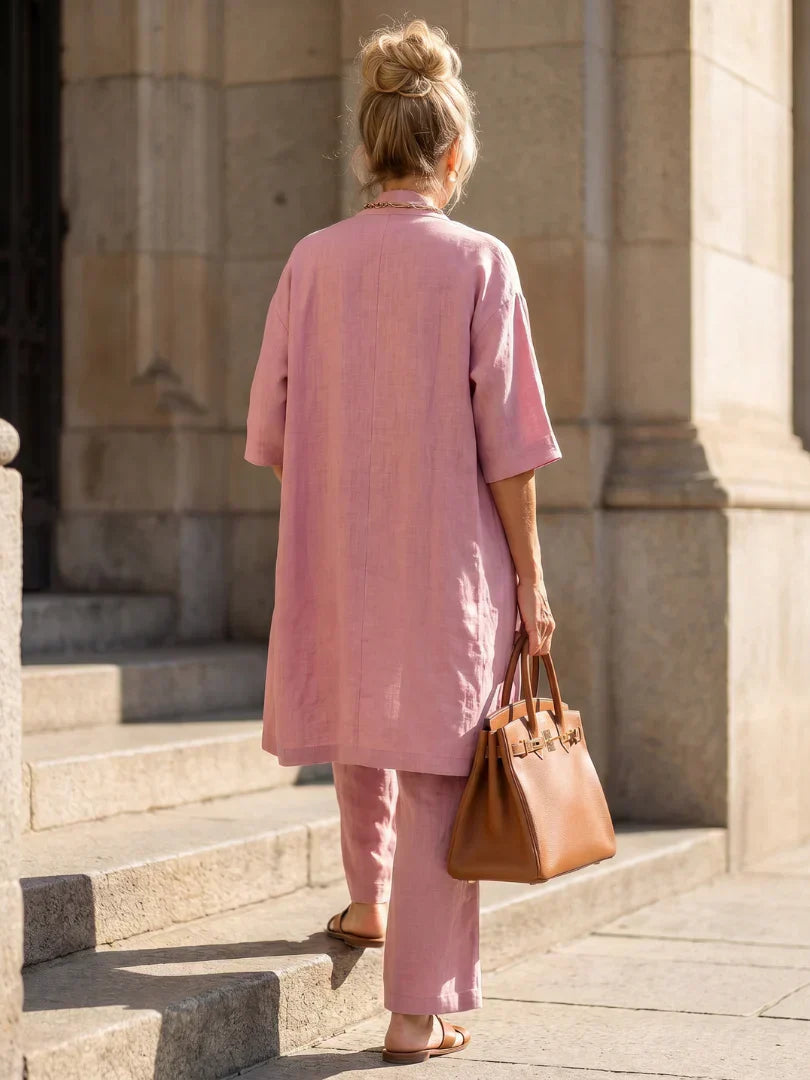 Everly - Lightweight Linen Blend Set