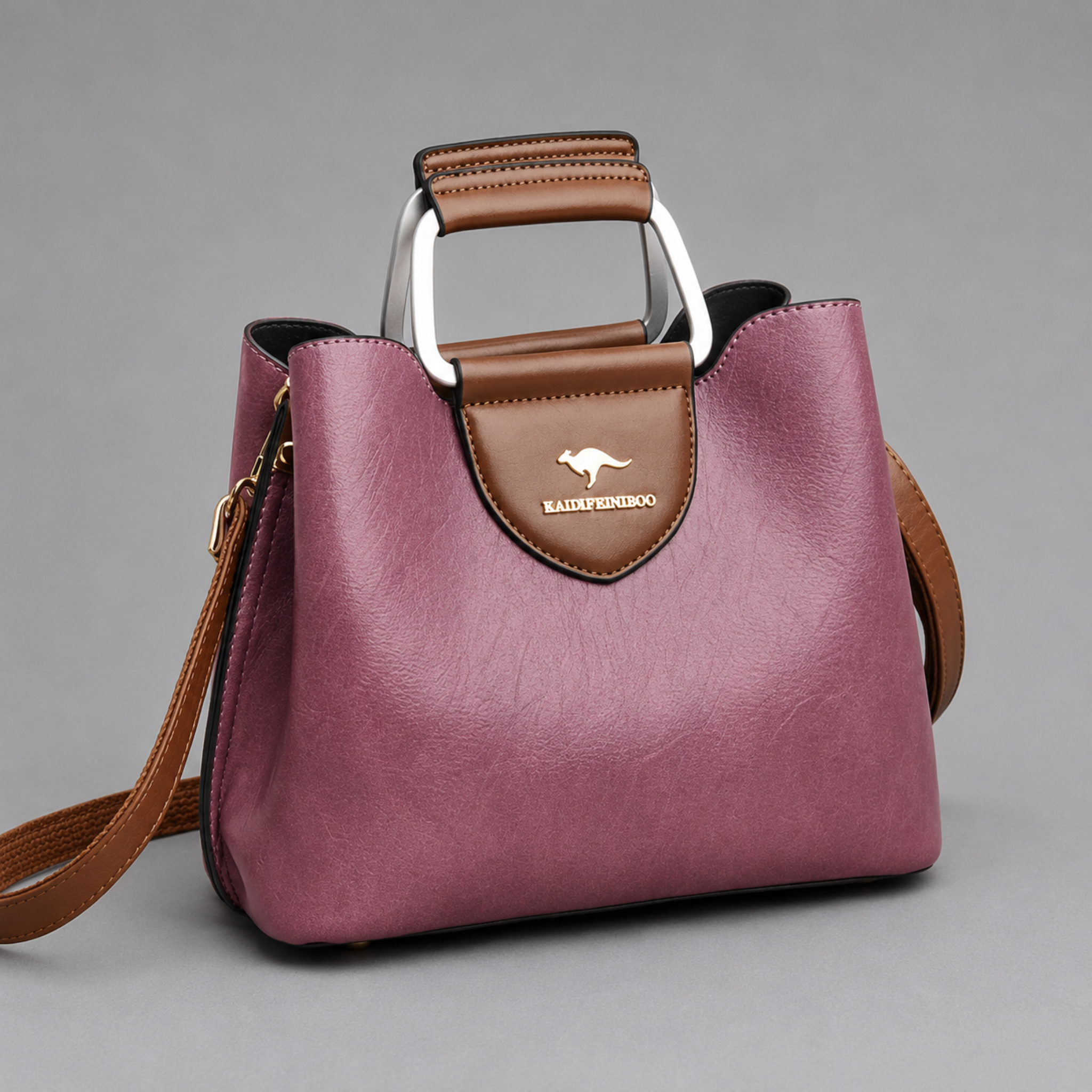 Felizza - Structured Vegan Leather Handbag