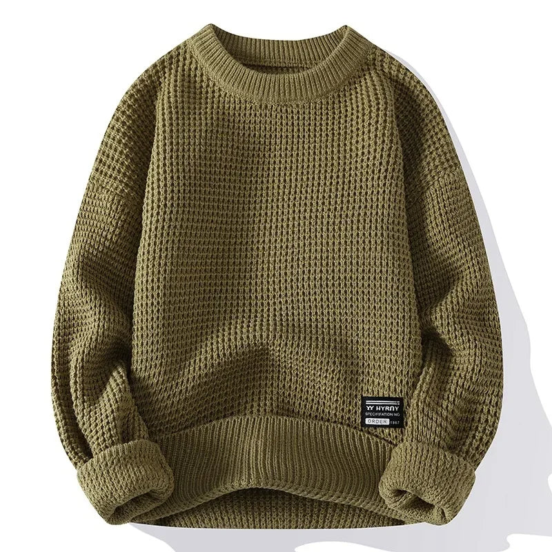 Marc – Premium Honeycomb Knit Sweater