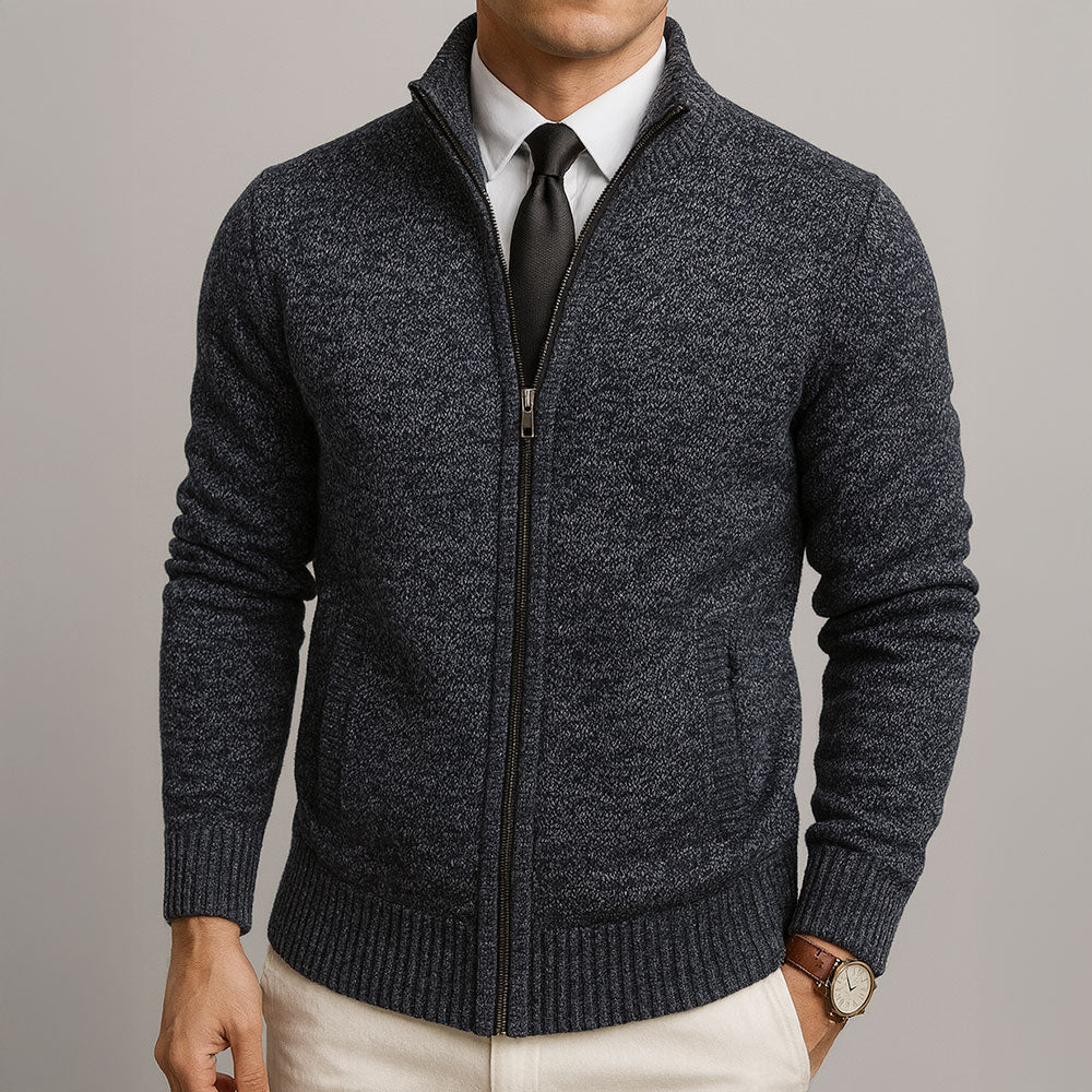Ezekiel - Refined Merino Wool Cardigan