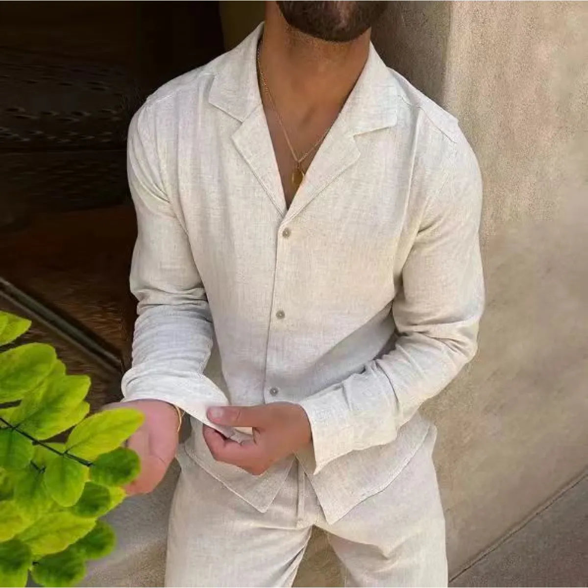 Kiel – Summer Linen Set for Effortless Style