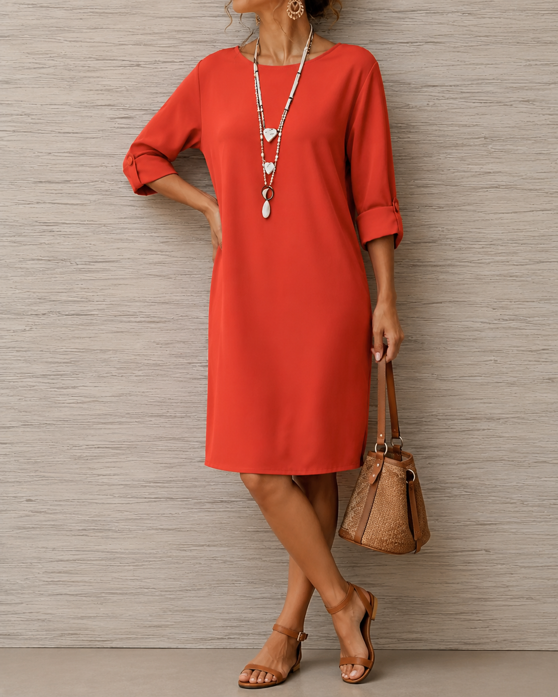 Mariah - Relaxed Midi Dress