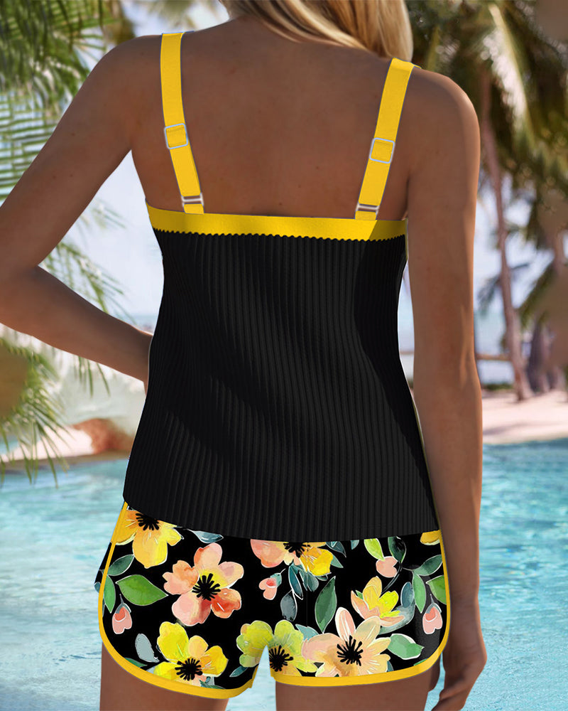 Shaina - Elegant Two-Piece Tankini Set