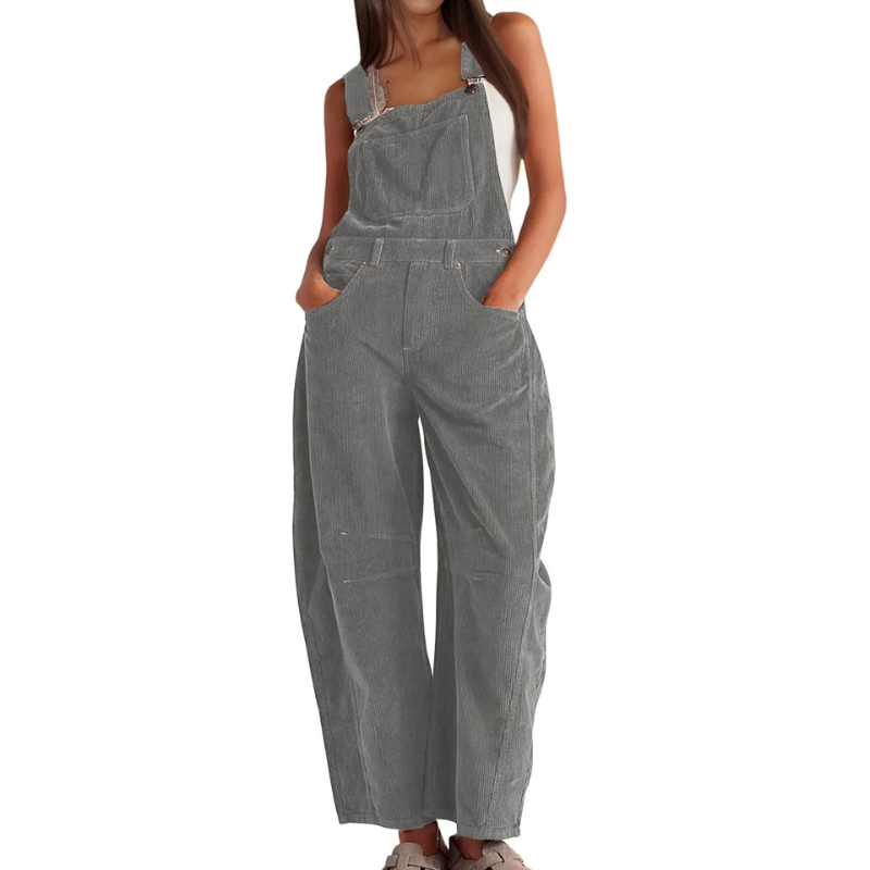 Airah – Wide Leg Overalls Jumpsuit