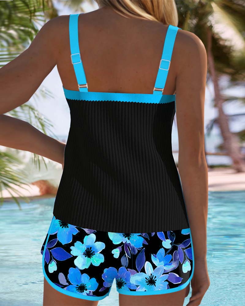 Shaina - Elegant Two-Piece Tankini Set