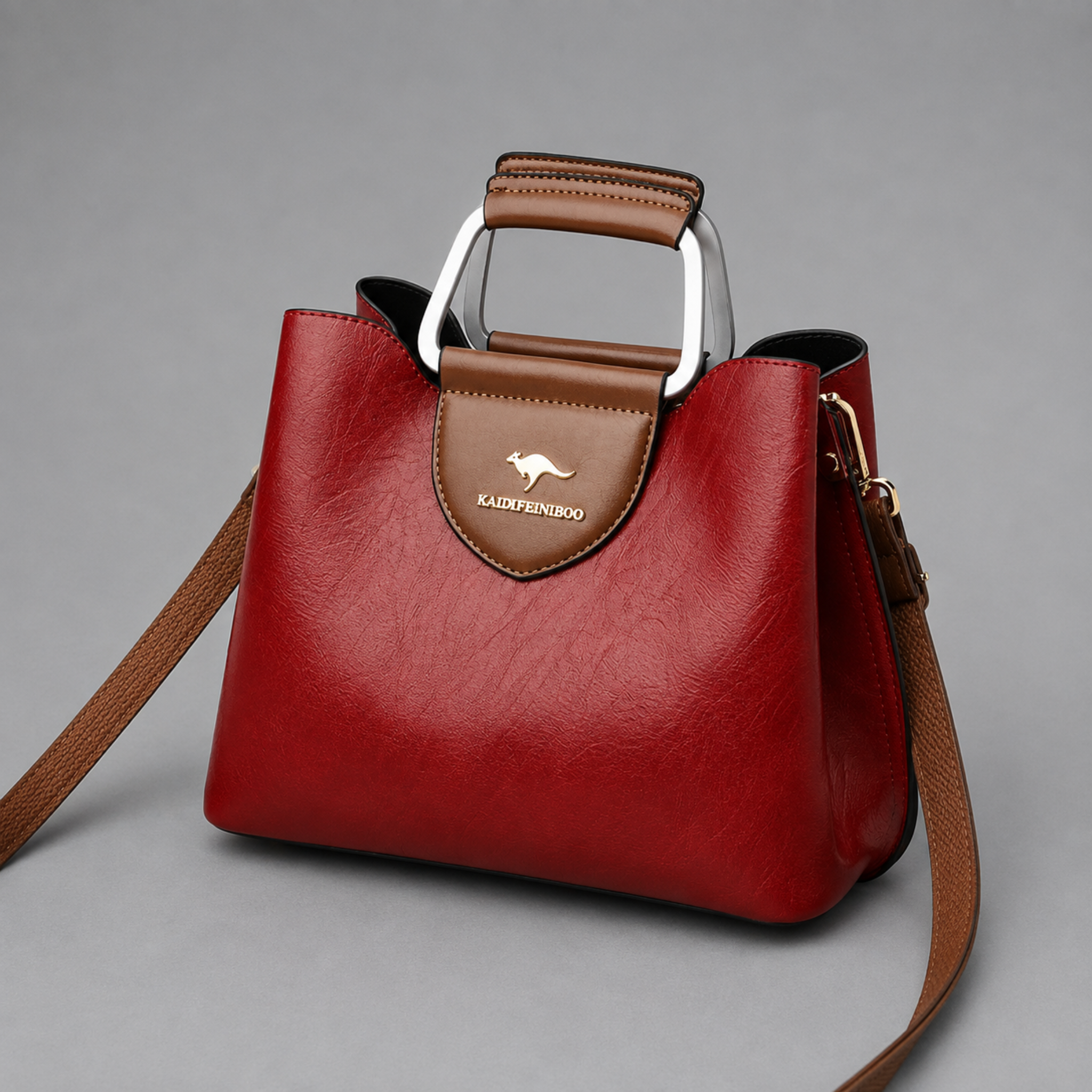 Felizza - Structured Vegan Leather Handbag