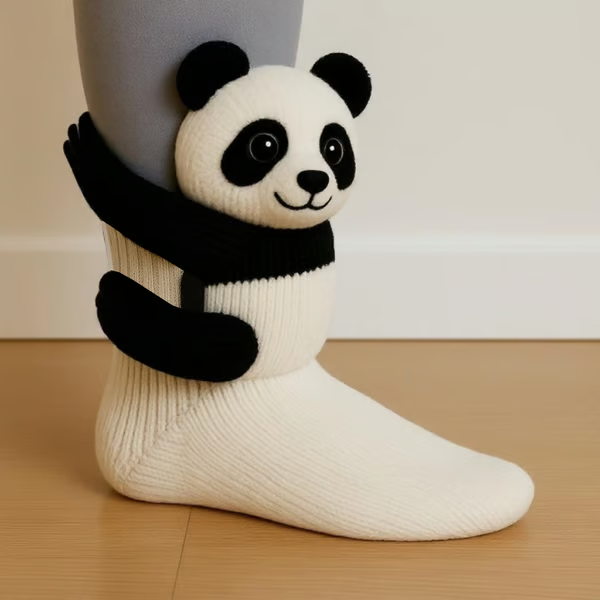 Allison – Ultra Soft Animal Plush Socks