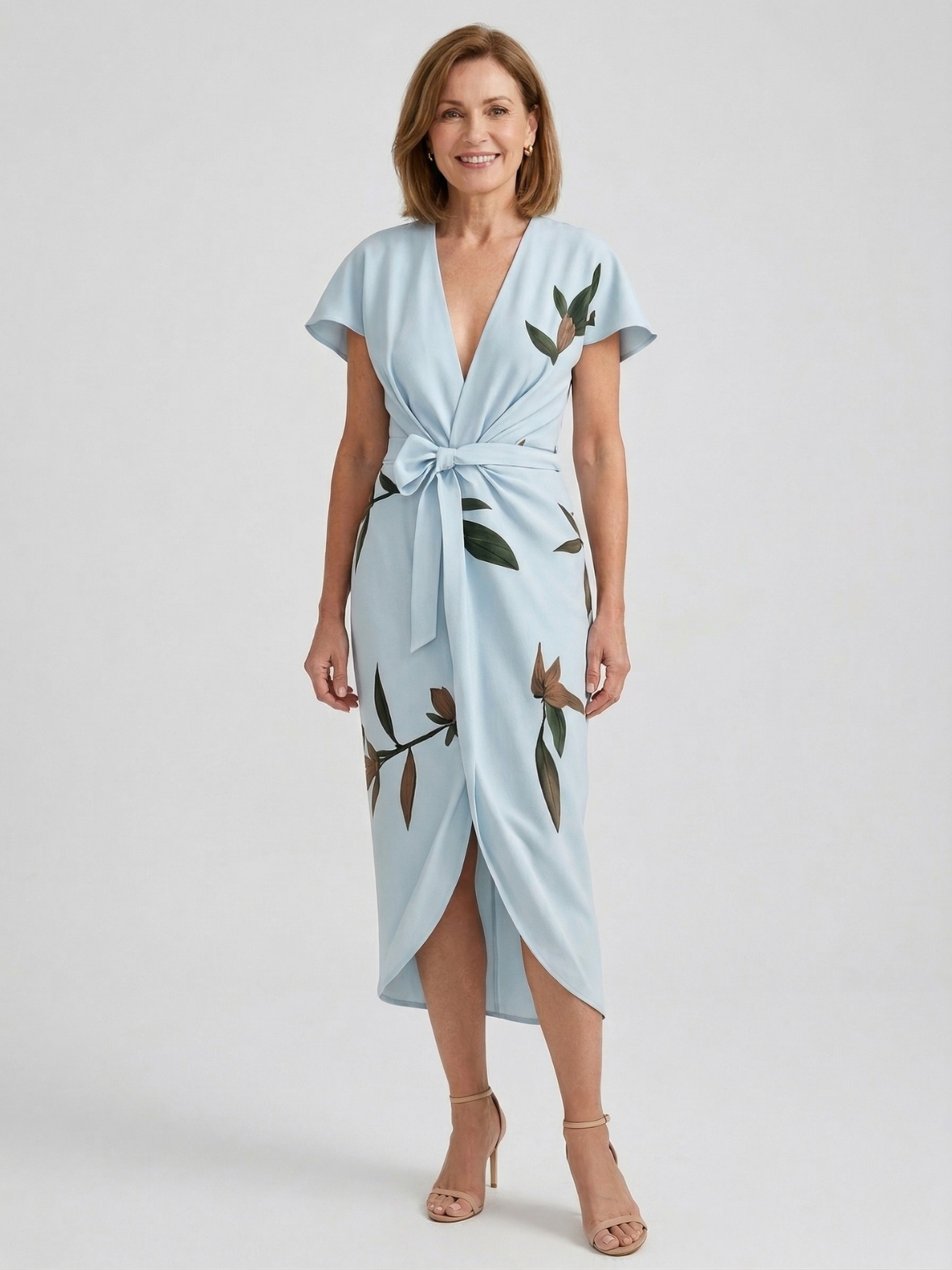 Elise - Elegant Wrap Dress