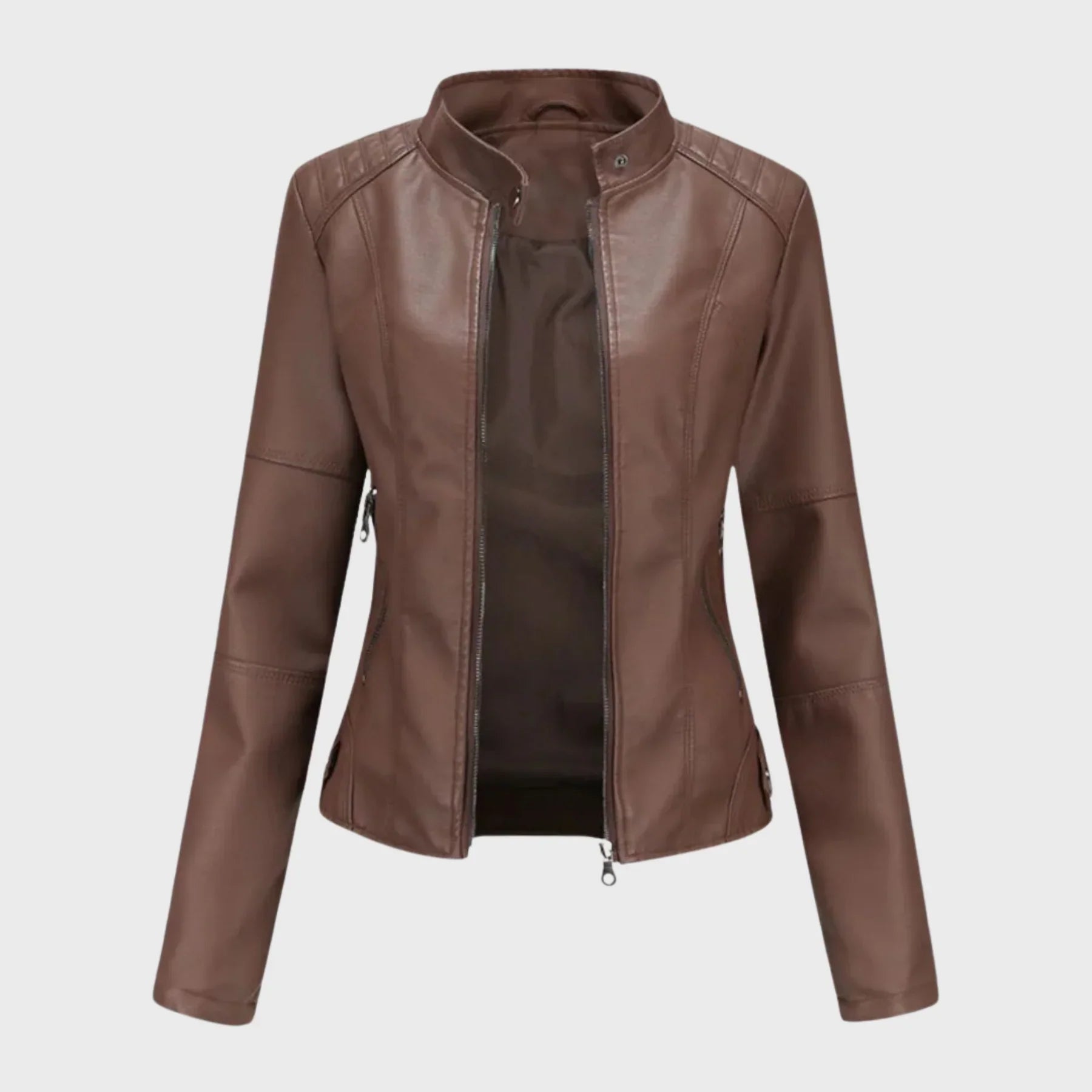 Mabelle – Everyday Leather Jacket with Timeless Elegance