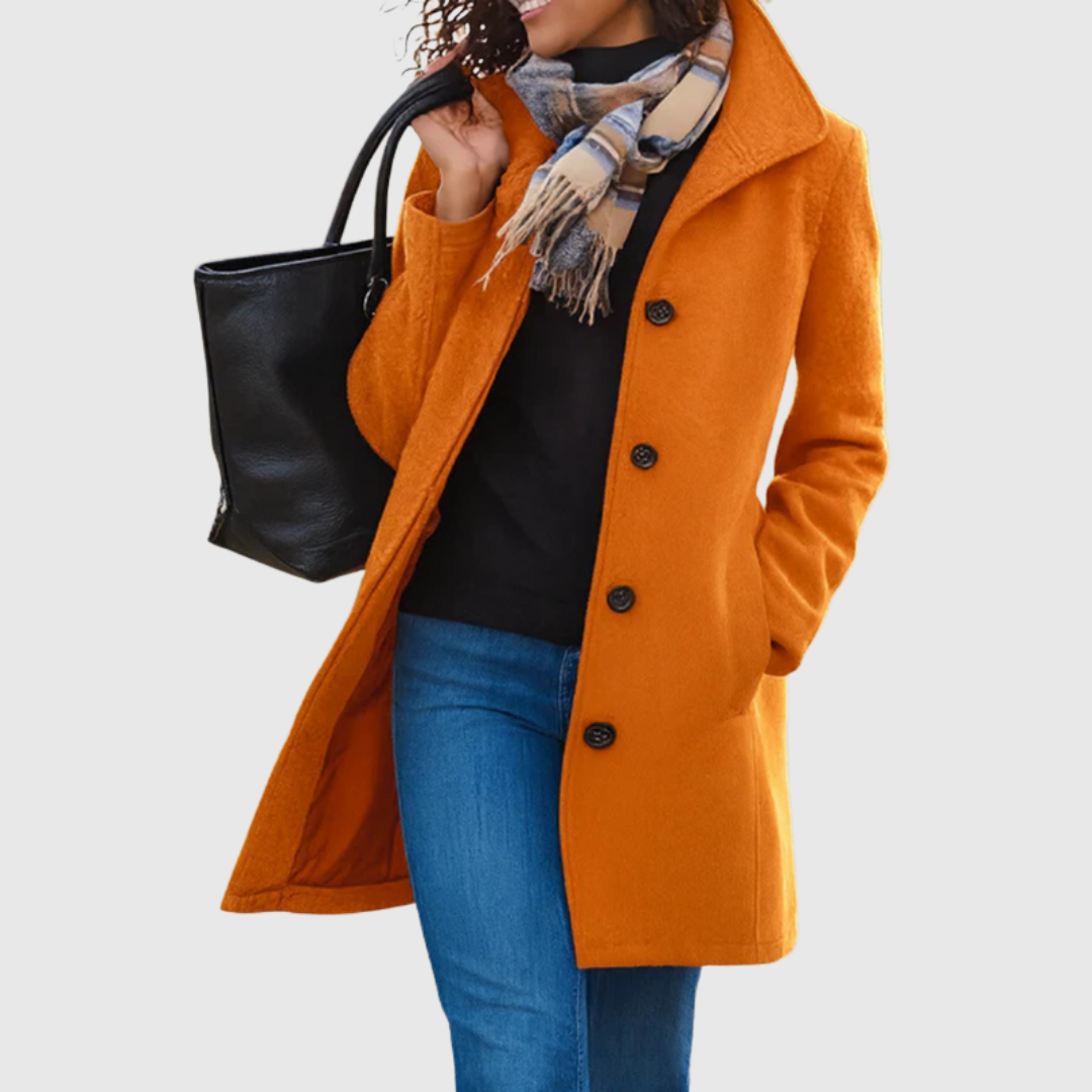 Lyla - Classic Tailored Long Coat