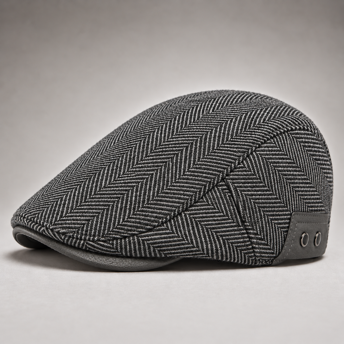 Holden – Vintage Herringbone Flat Cap