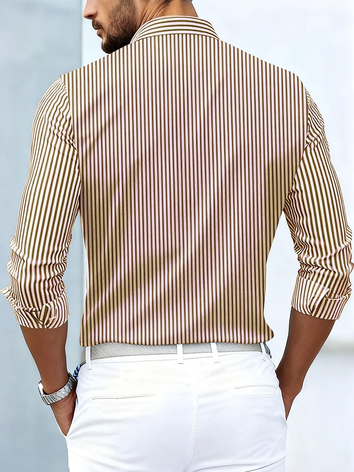 Timmy - Vintage Striped Long Sleeve Shirt