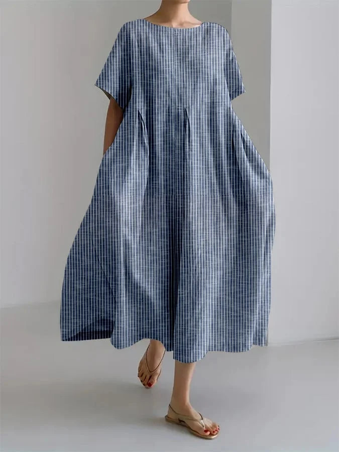 Annie – Casual Maxi Dress with Retro Style