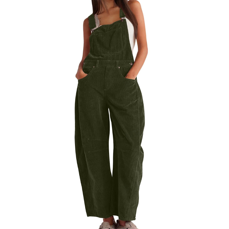 Airah – Wide Leg Overalls Jumpsuit