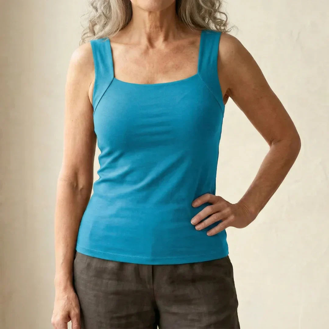 Rosanna - Built-In Comfort Bra Tank Top