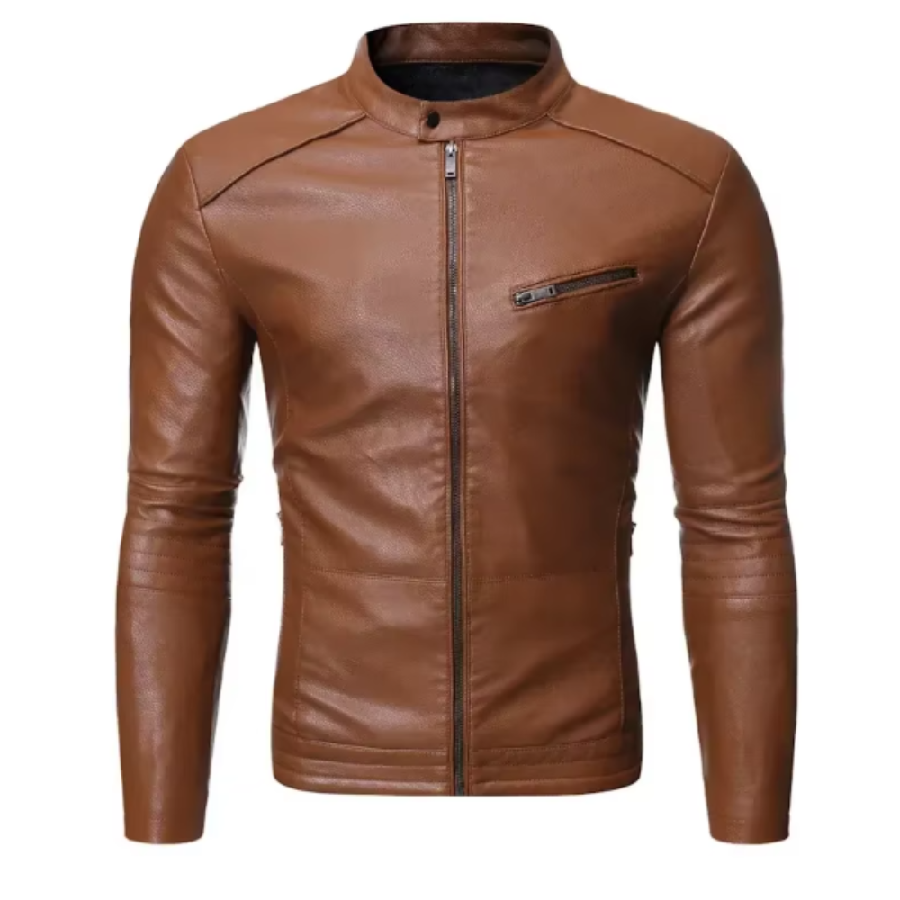 Adam - Elegant Leather Jacket