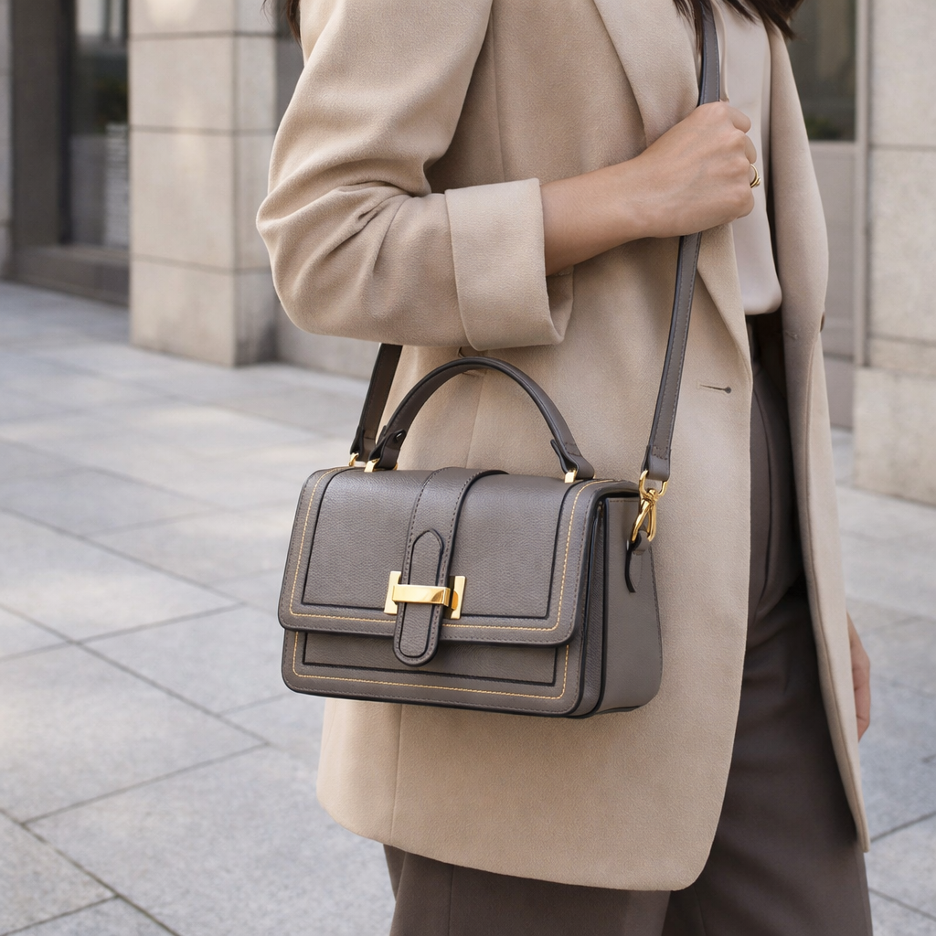 Alana – Elegant Structured Shoulder Bag