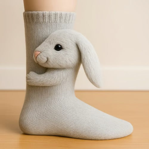 Allison – Ultra Soft Animal Plush Socks
