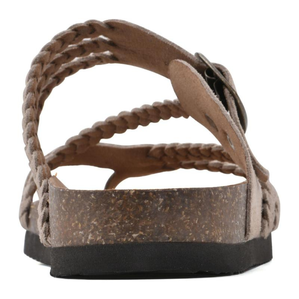 Jocelyn - Braided Cork Sandals